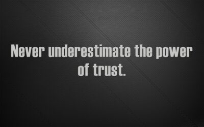 The Power of Trust by Jarrod W